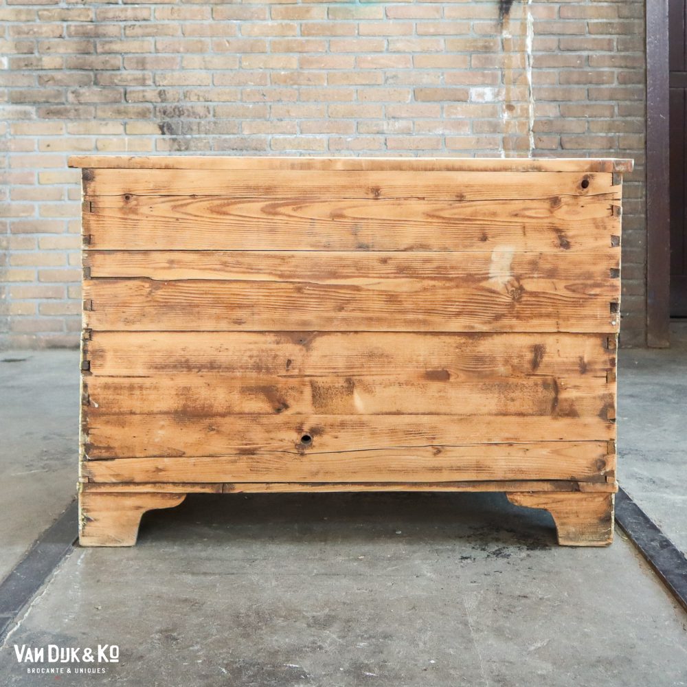 Brocante houten kist - Afbeelding 15