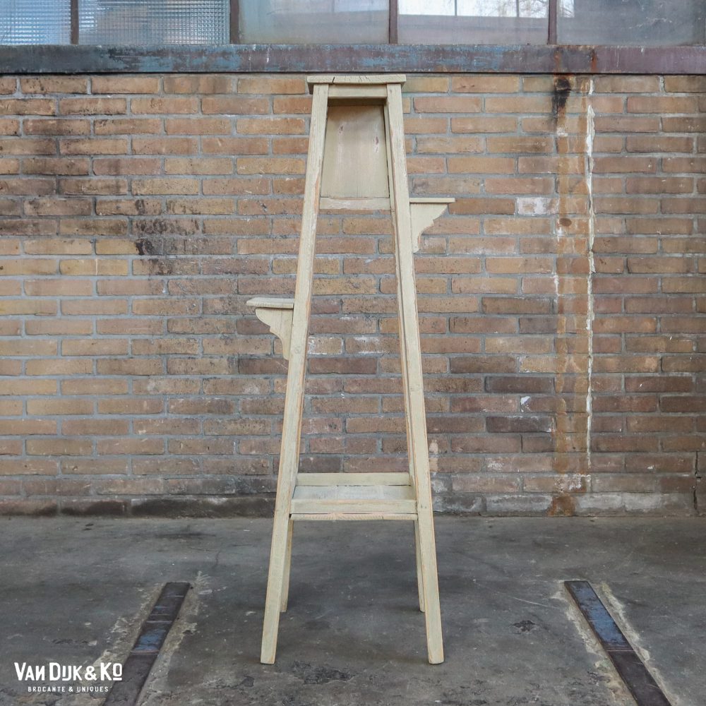 Brocante verweerde plantentafel - Afbeelding 2
