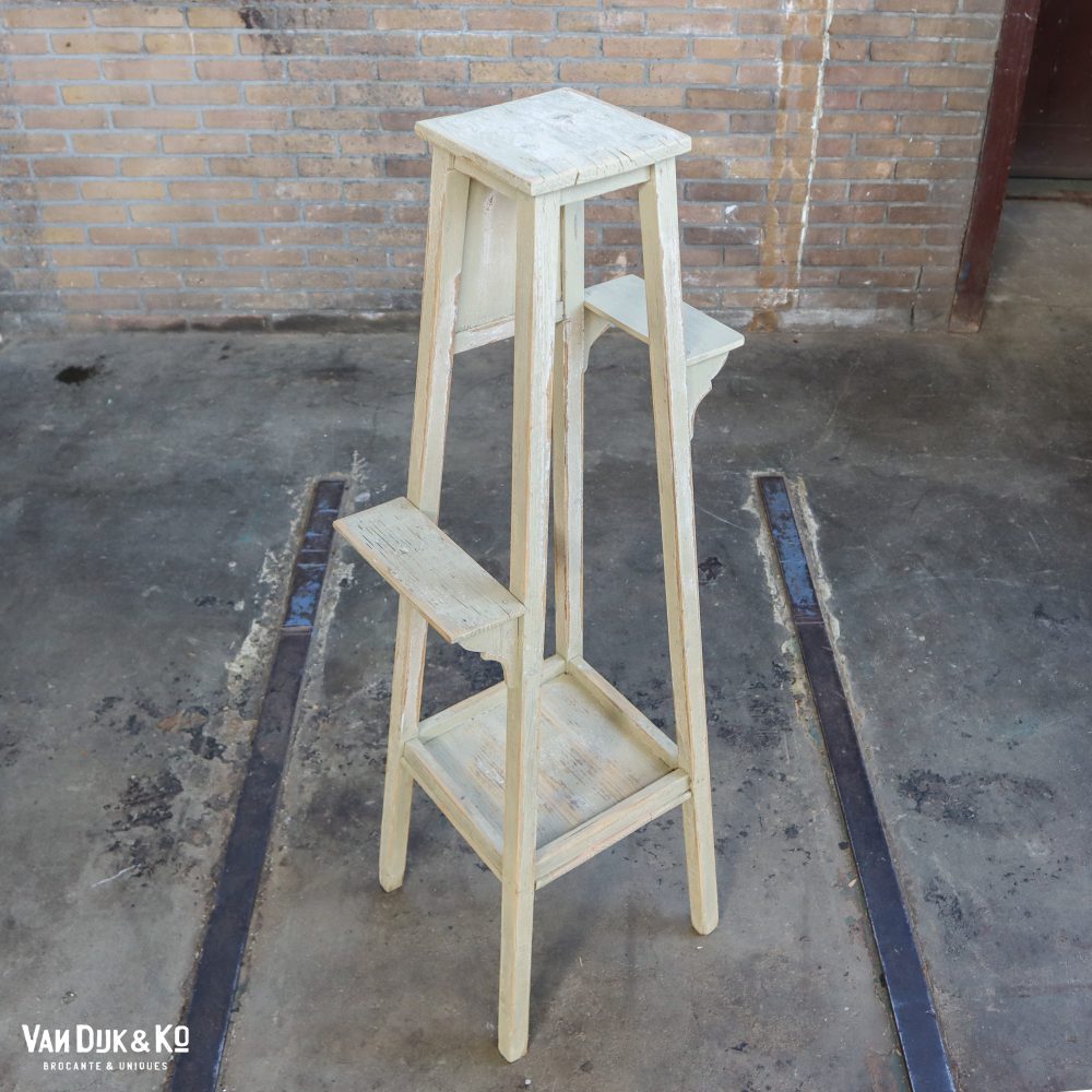 Brocante verweerde plantentafel - Afbeelding 3