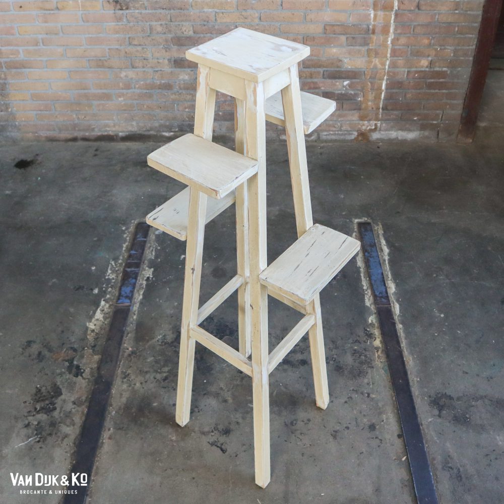 Brocante verweerde plantentafel - Afbeelding 3