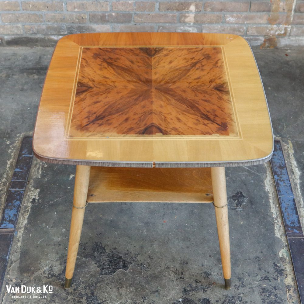 Vintage formica tafel medium - Afbeelding 2