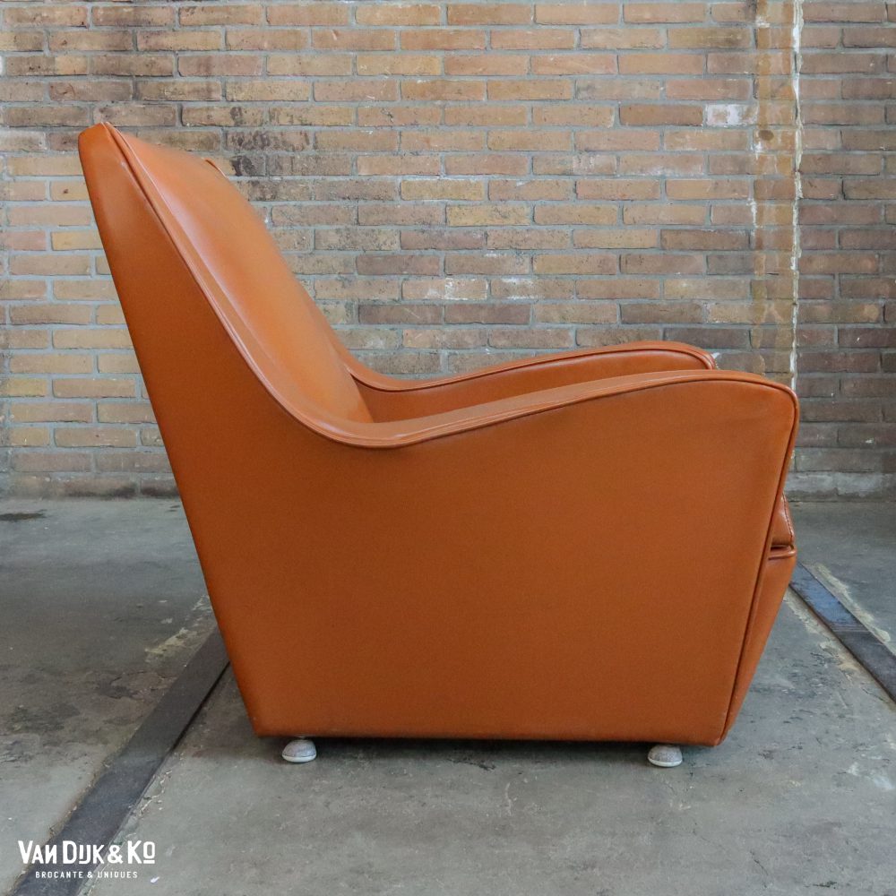 Vintage lounge fauteuil - Afbeelding 3