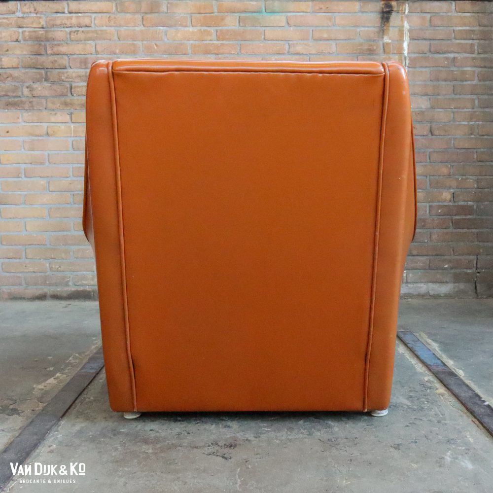 Vintage lounge fauteuil - Afbeelding 4
