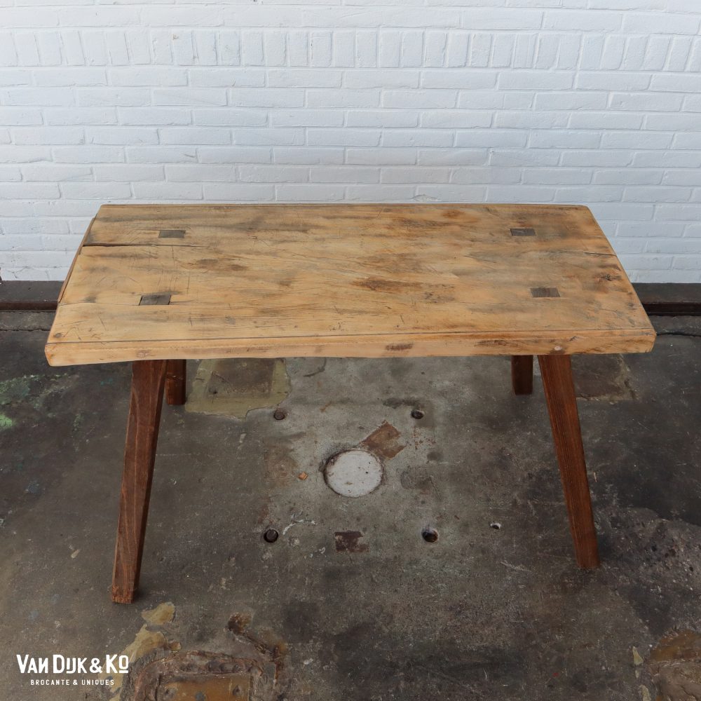 Brocante slagerstafel - Afbeelding 4