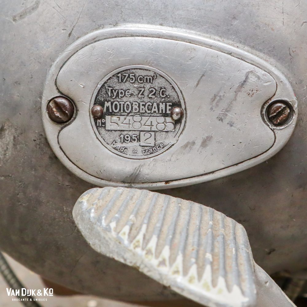 Klassieke motor - Motobecane Z2C 175cc 1952 - Afbeelding 10