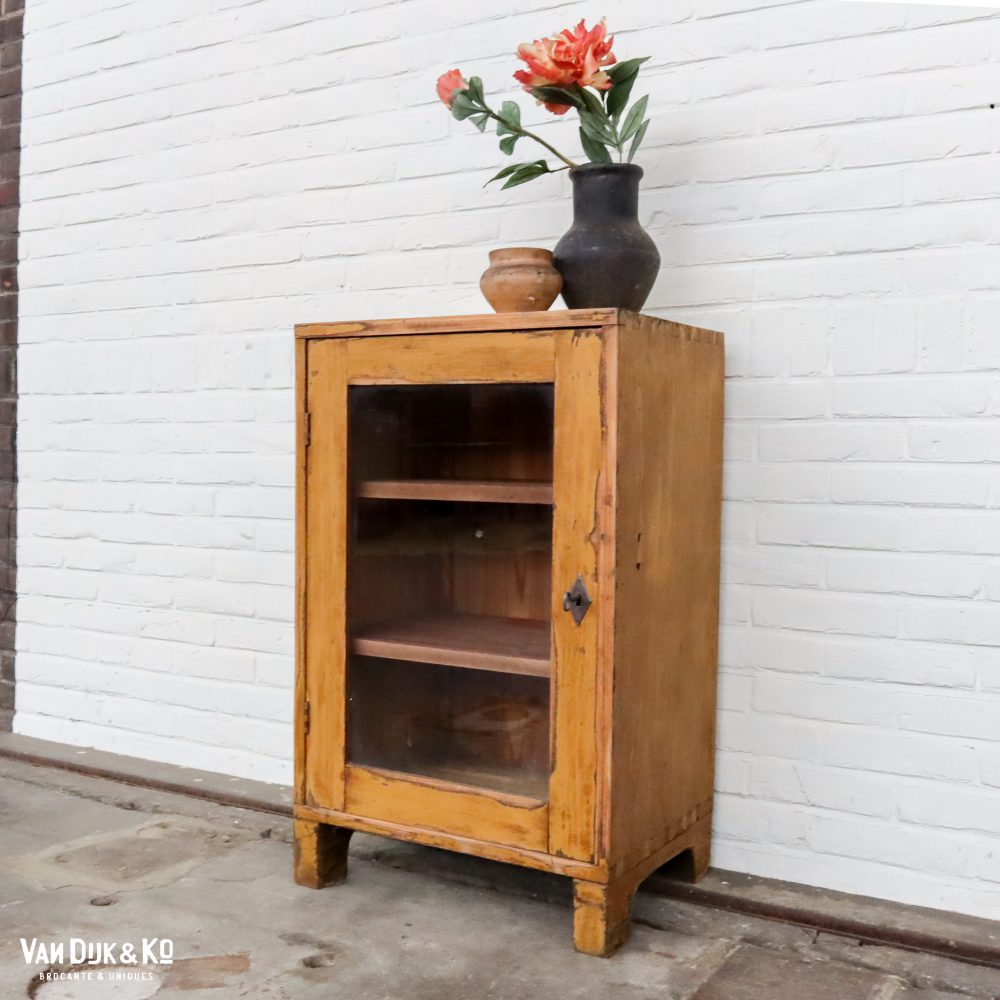 Brocante vitrinekastje - Afbeelding 2