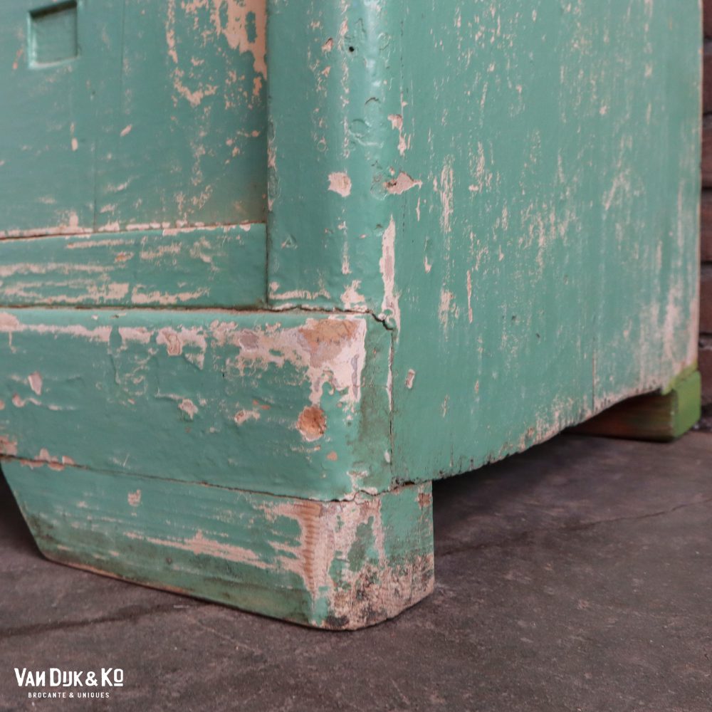 Driedeurs brocante kast - Afbeelding 8