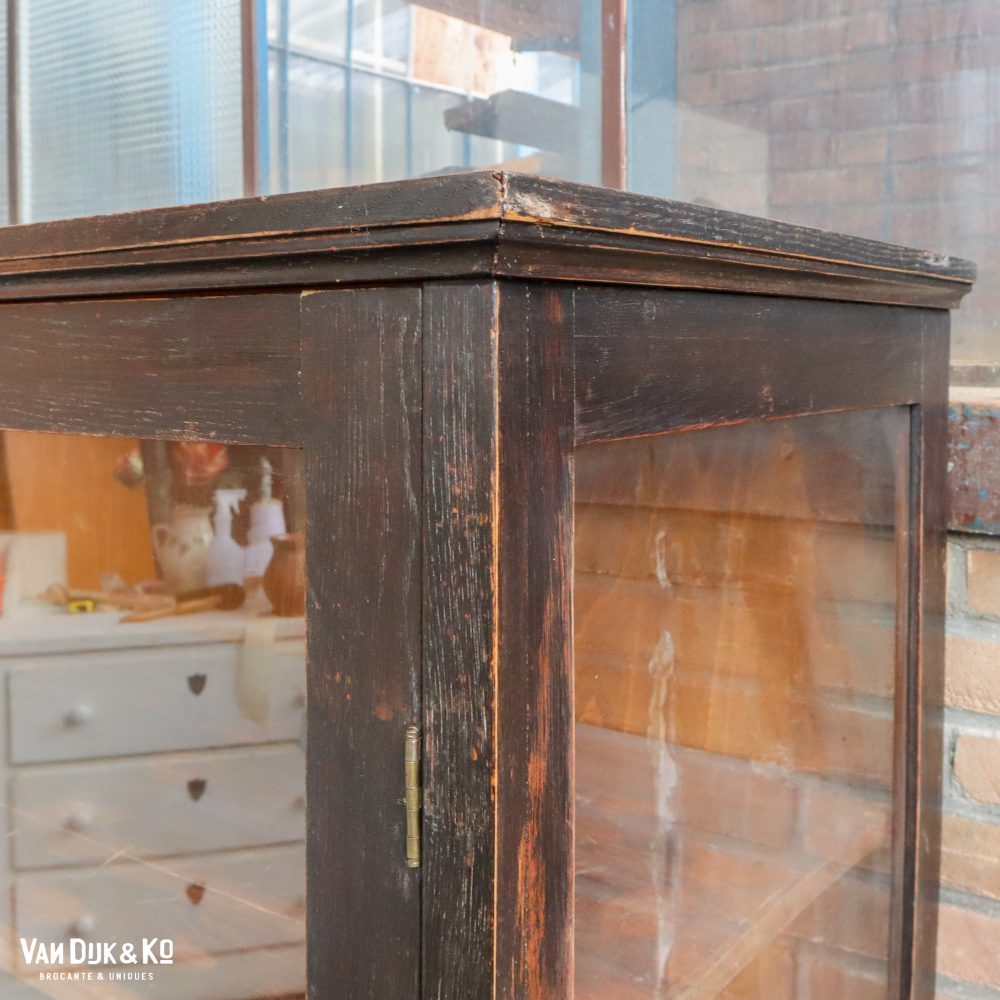 Brocante vitrinekast - Afbeelding 4