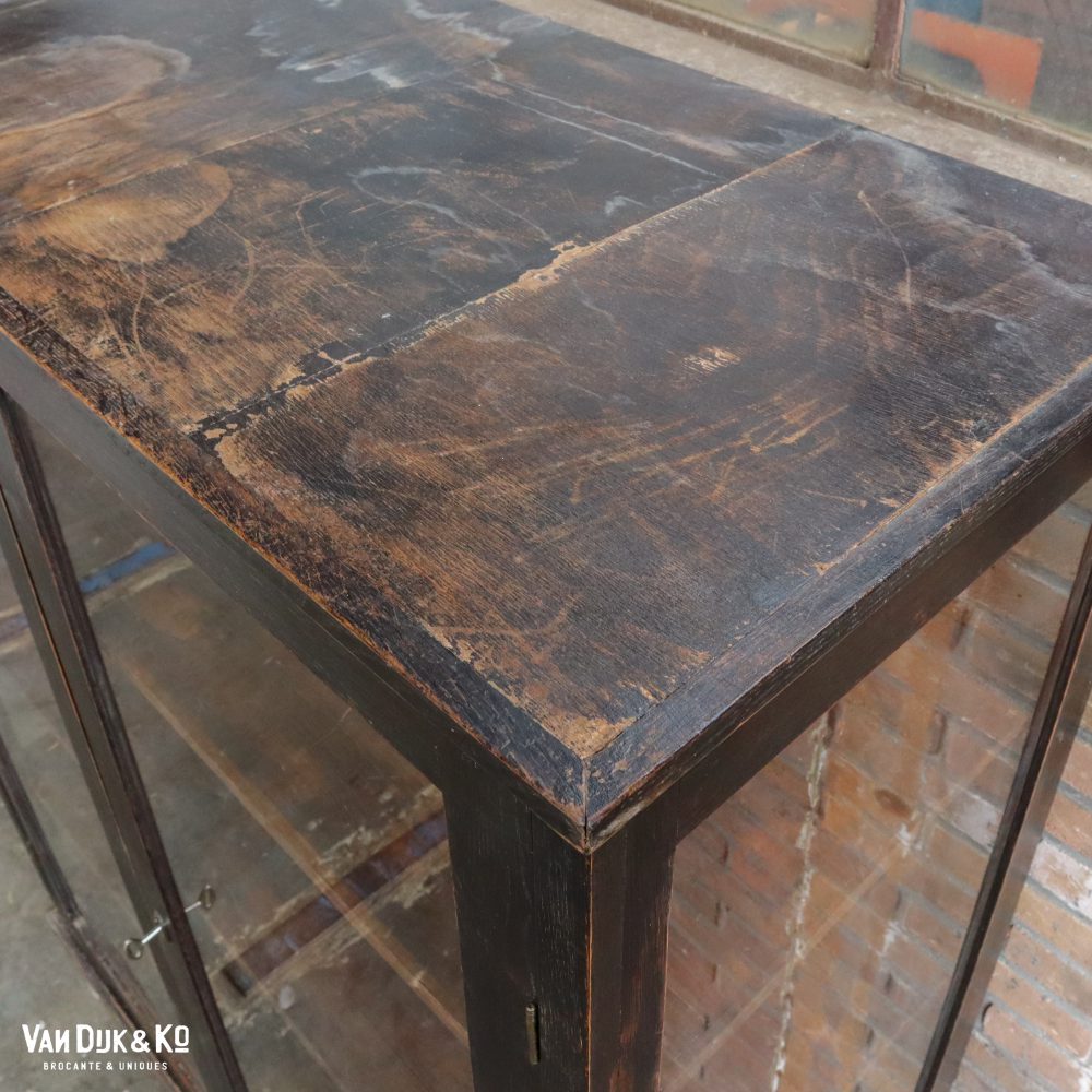 Brocante vitrinekast - Afbeelding 5