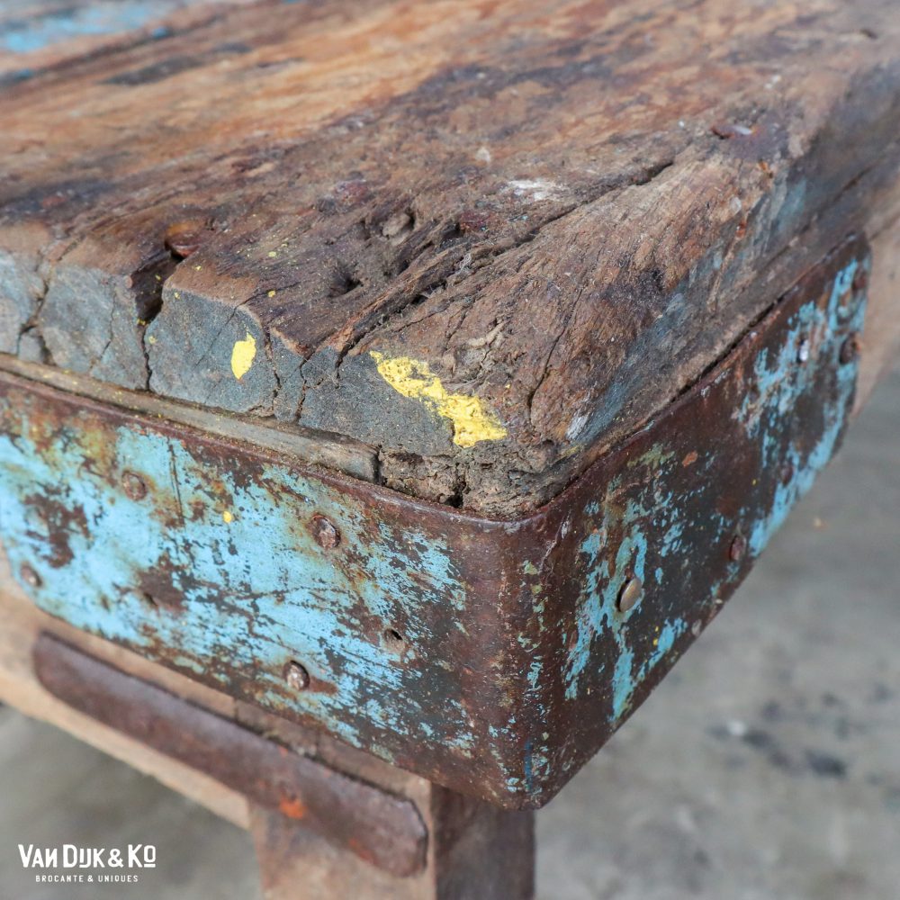Lage brocante werktafel - Afbeelding 7