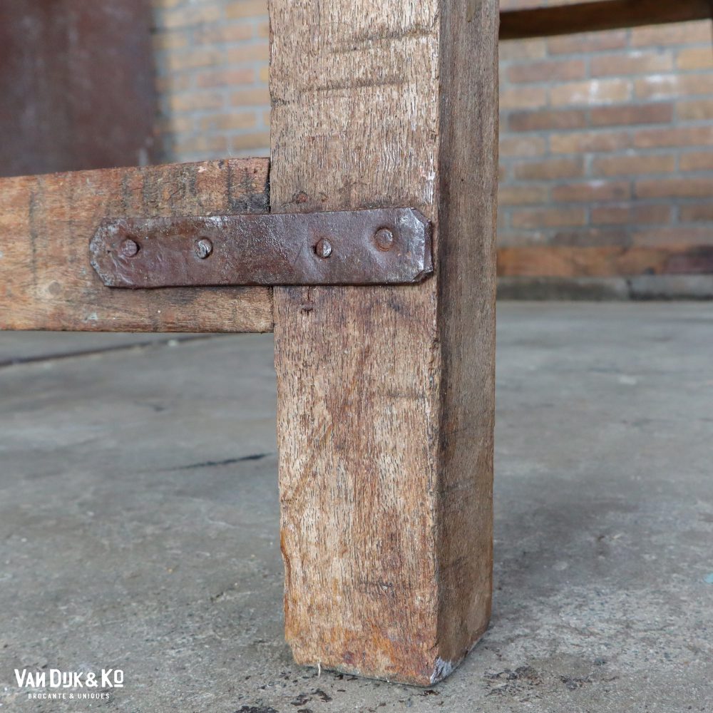 Lage brocante werktafel - Afbeelding 9
