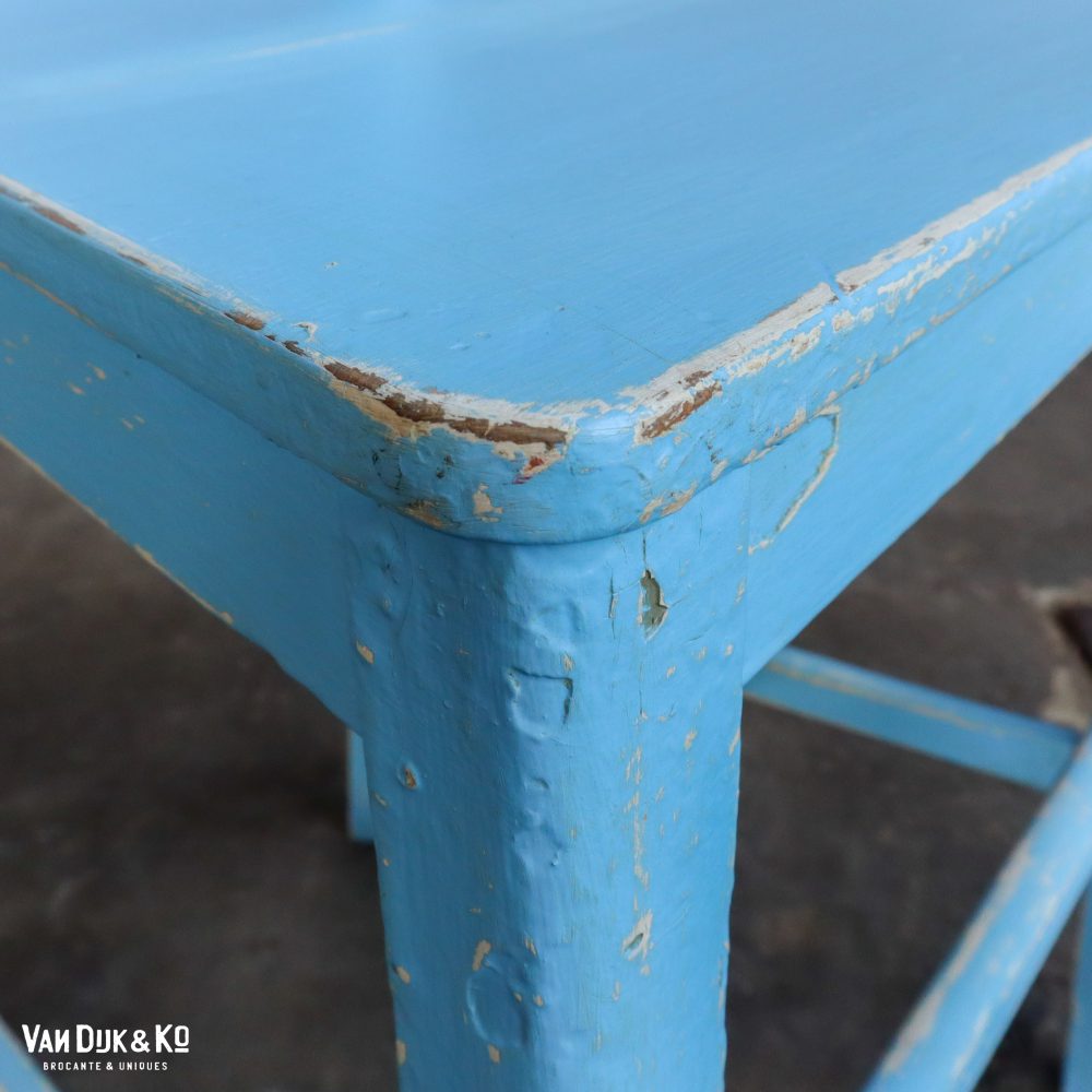 Houten brocante stoelen - Afbeelding 8