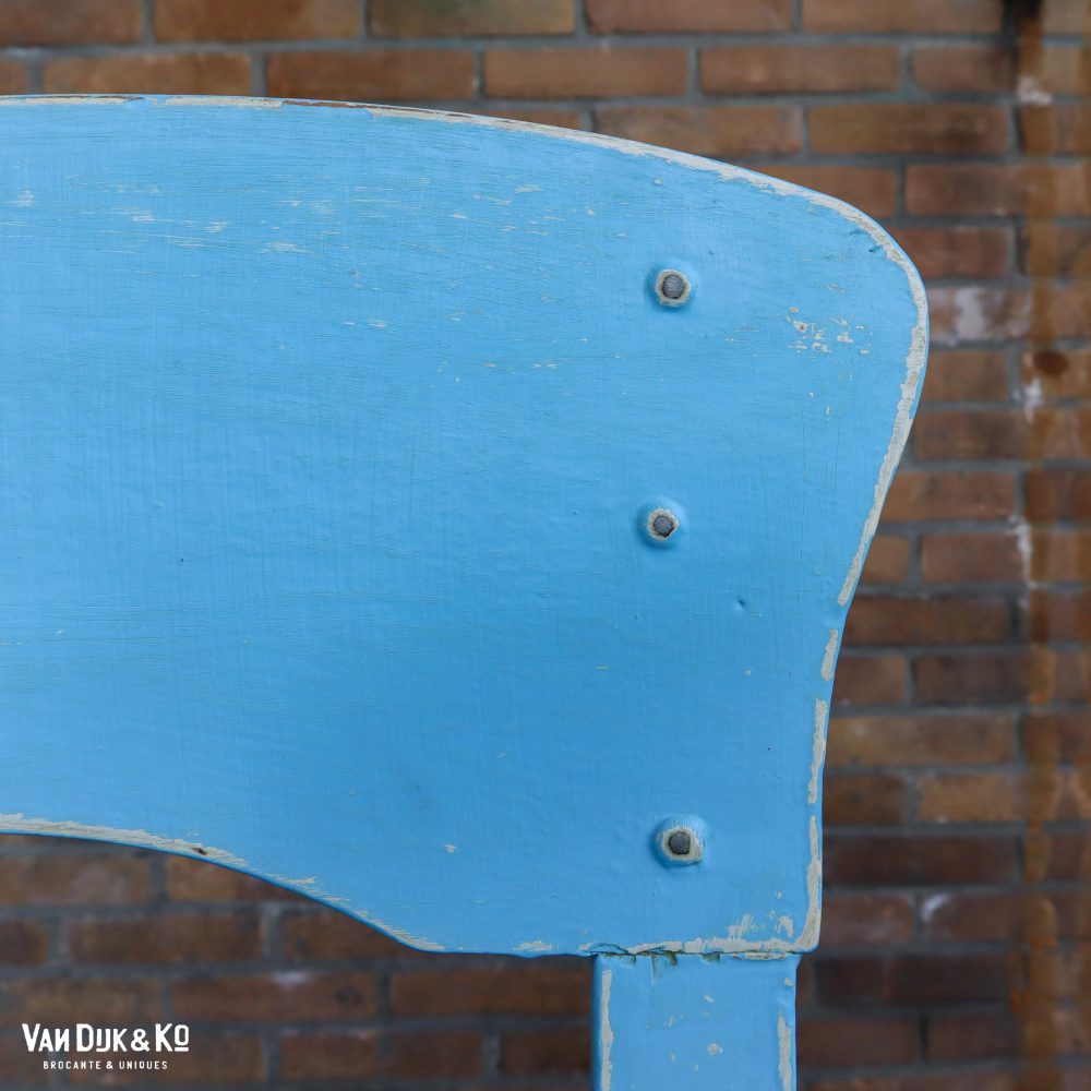 Houten brocante stoelen - Afbeelding 7