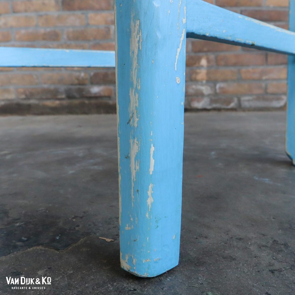 Houten brocante stoelen - Afbeelding 10