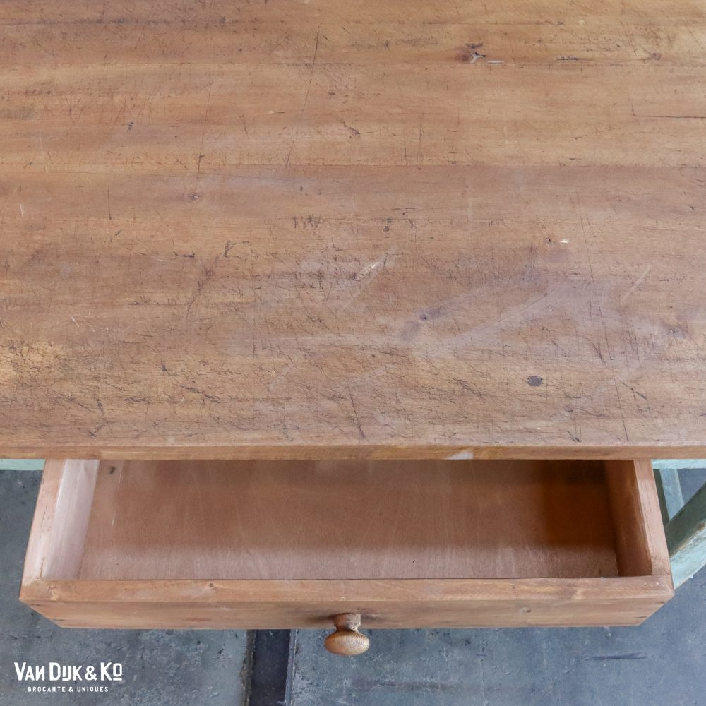 Brocante tafel met lades - Afbeelding 9