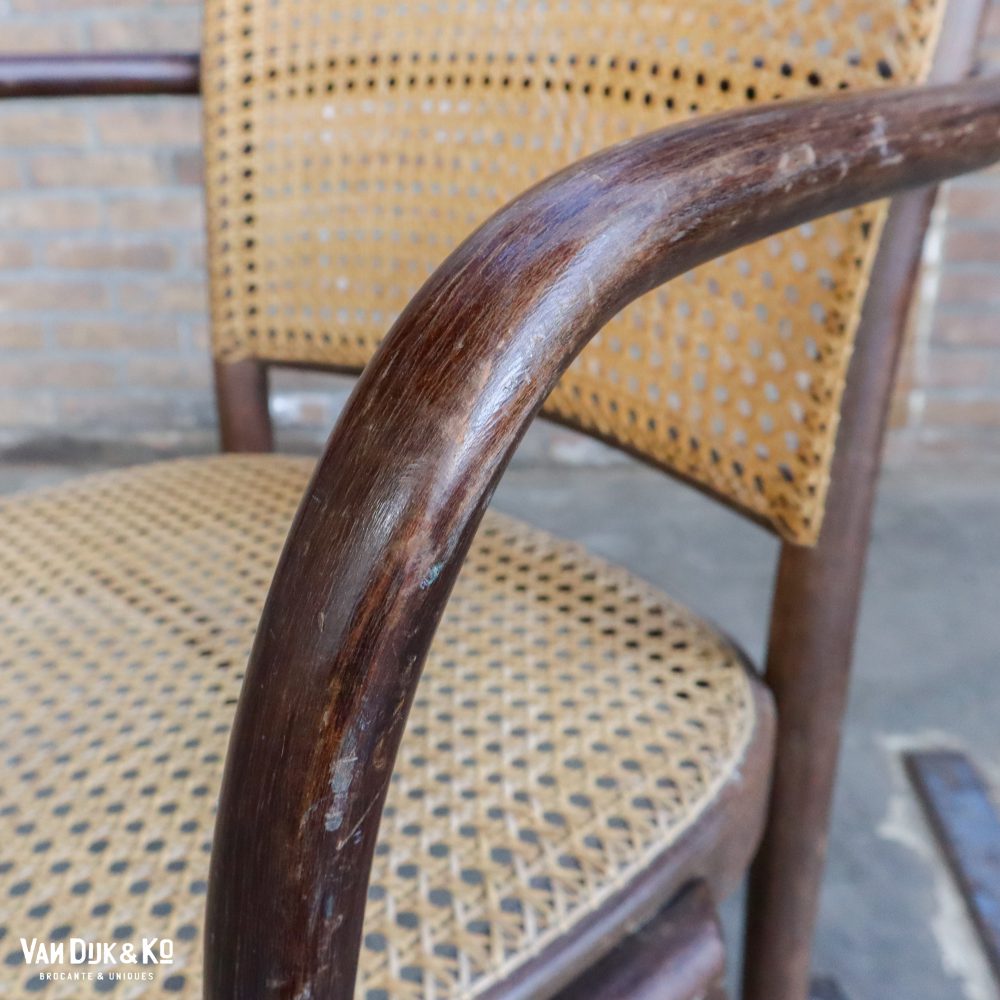 Thonet stoel met webbing - Afbeelding 7