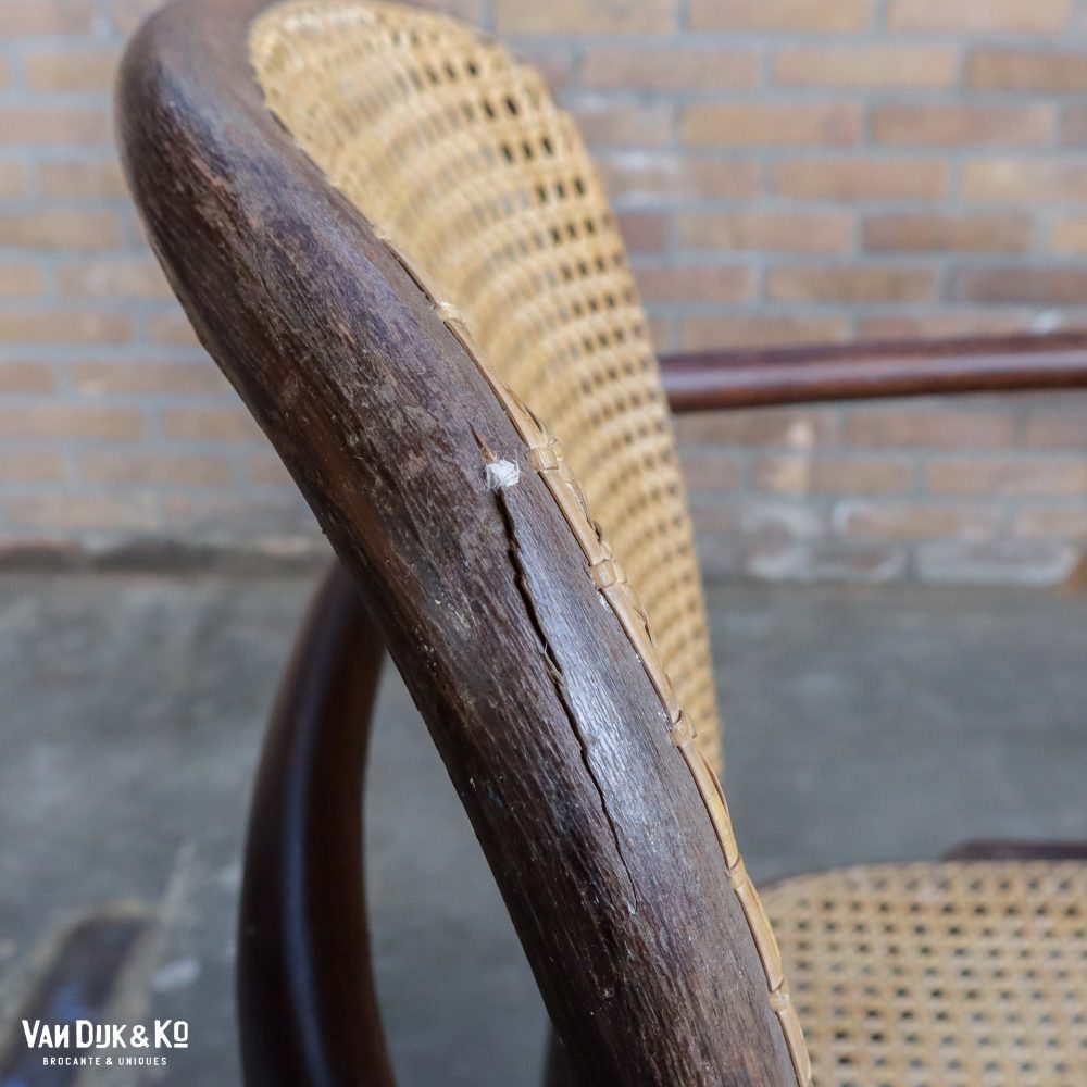 Thonet stoel met webbing - Afbeelding 6