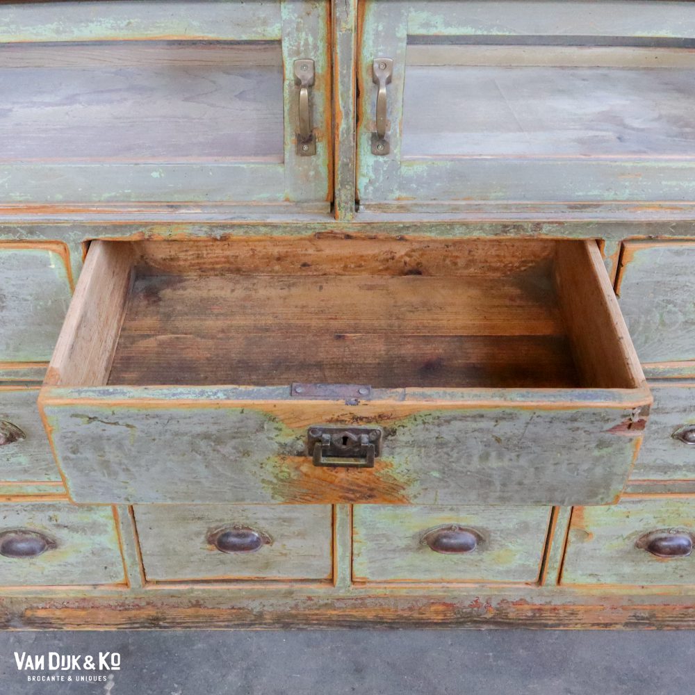 Vintage toonbank met lades - Afbeelding 12