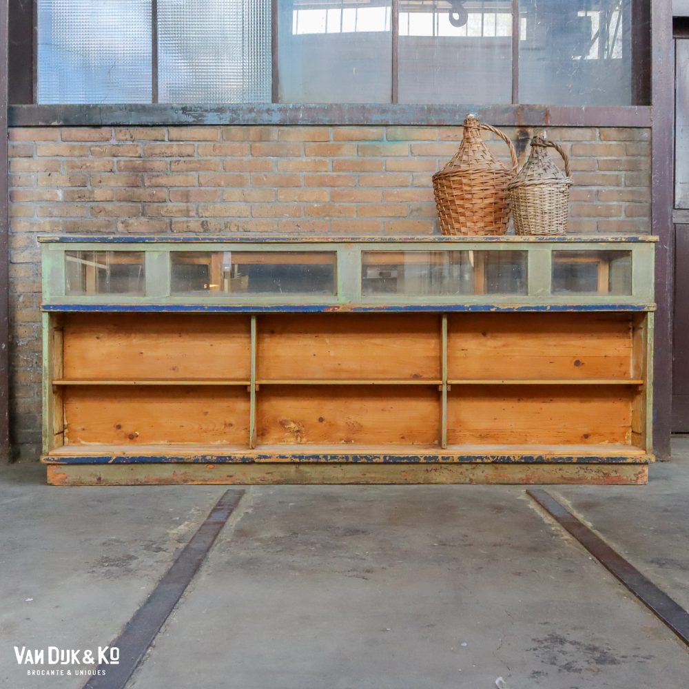 Vintage toonbank met lades - Afbeelding 4