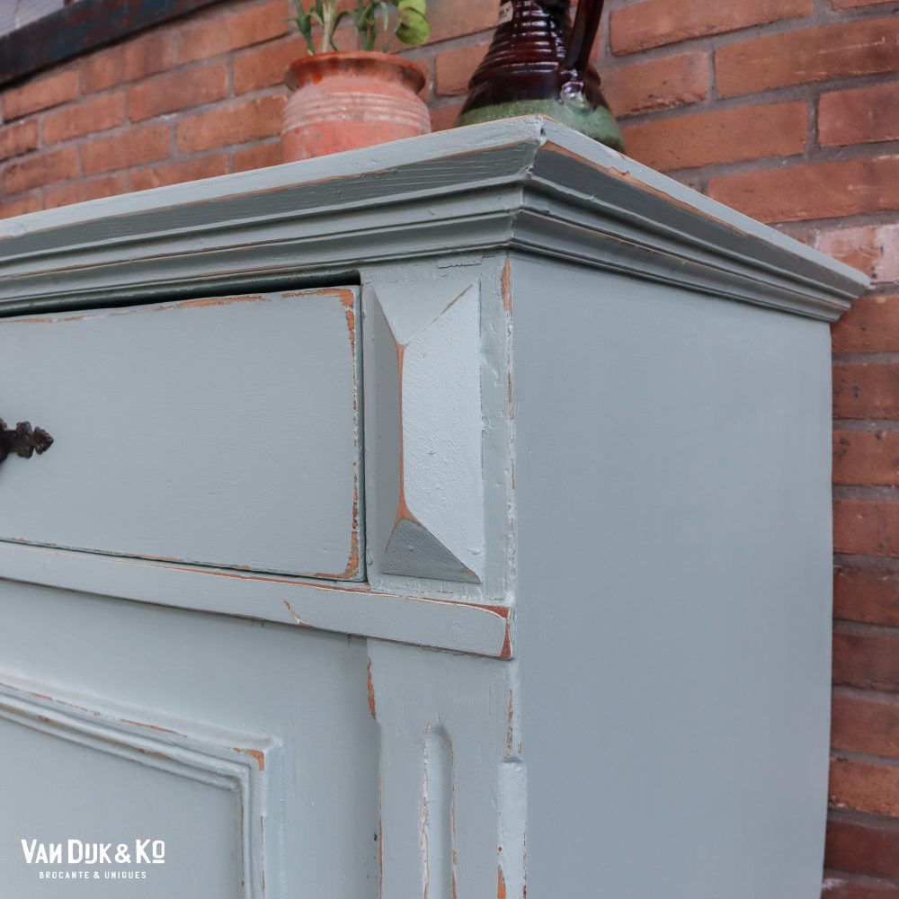 Lichtblauwe commode - Afbeelding 4