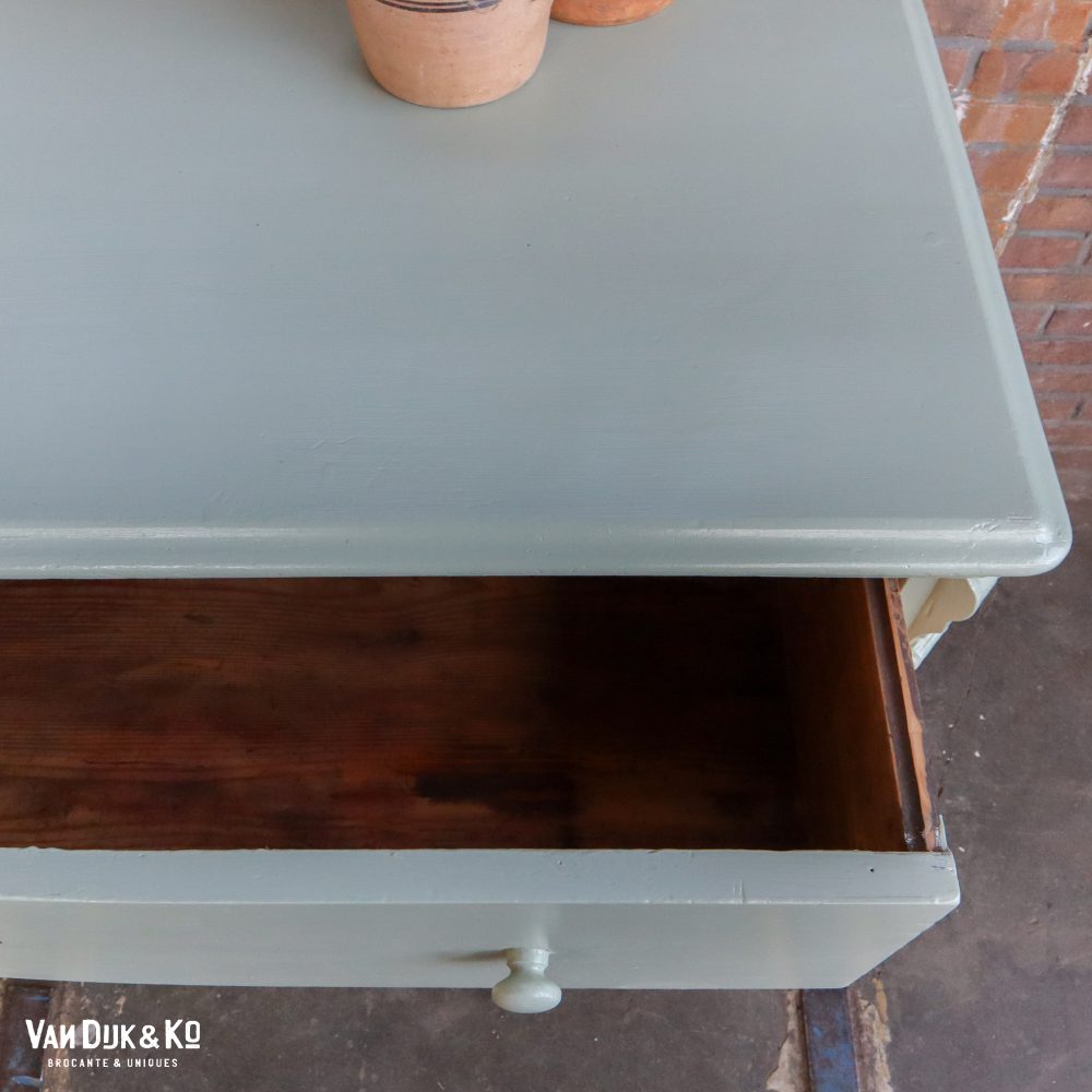 Mintgroene commode - Afbeelding 6