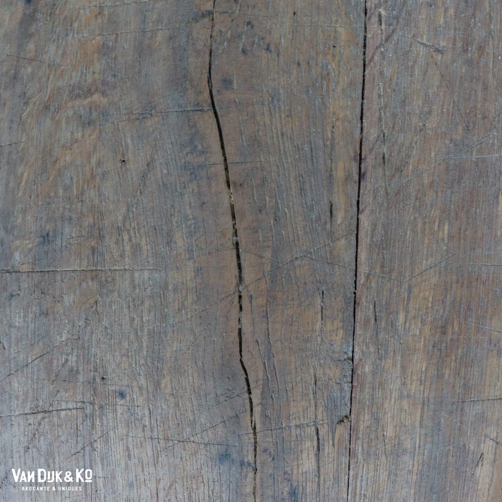 Houten kruispoottafel - Afbeelding 8