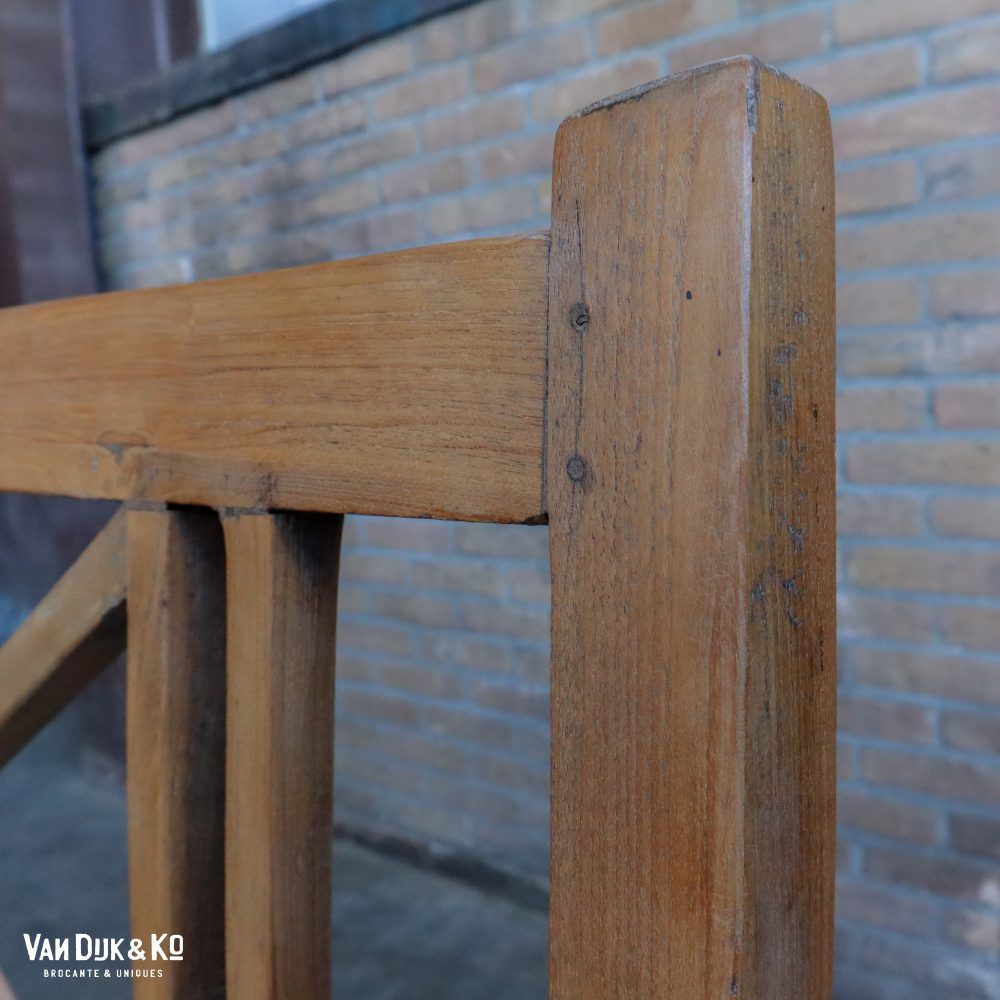 Indiase houten bank - Afbeelding 7