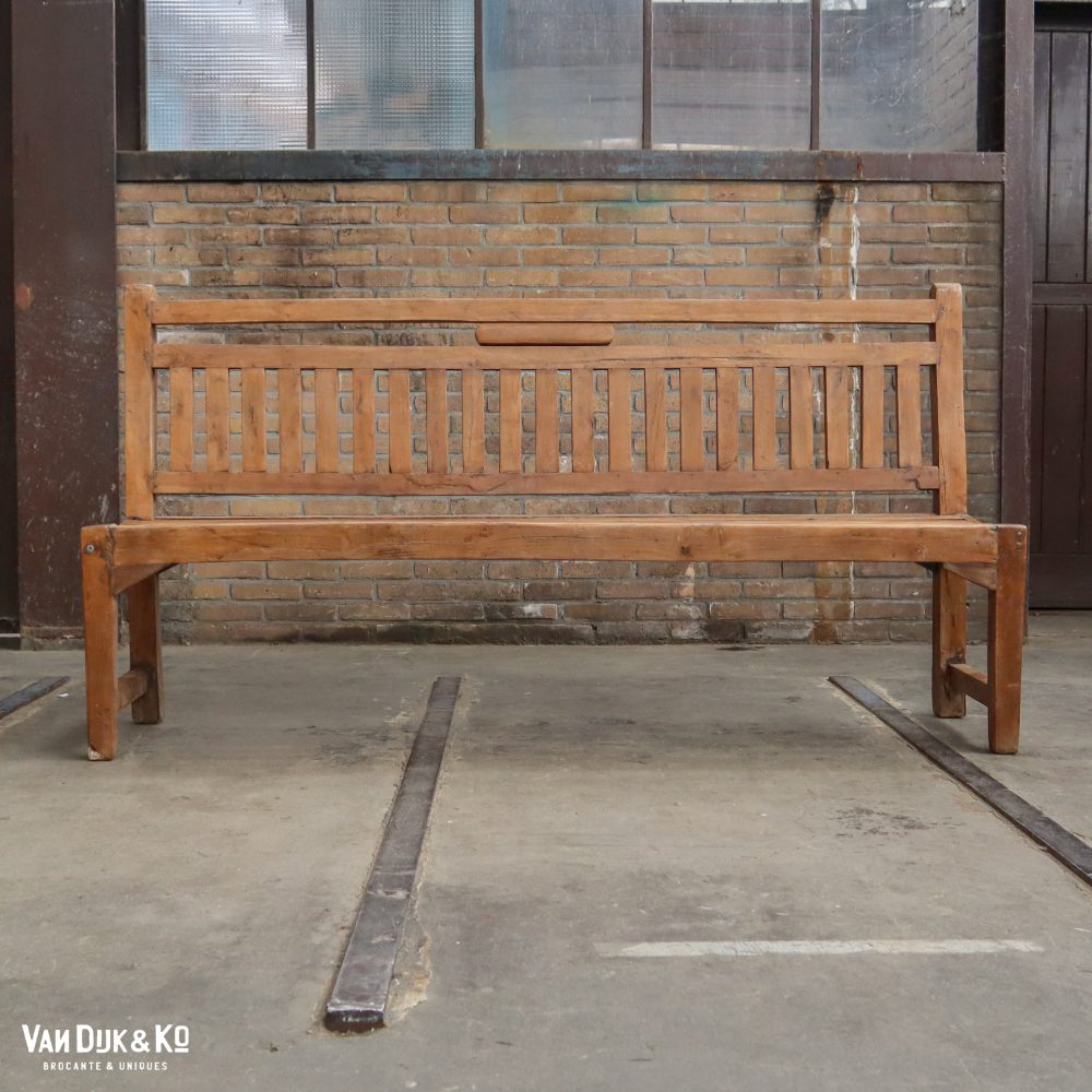 Indiase houten bank - Afbeelding 2