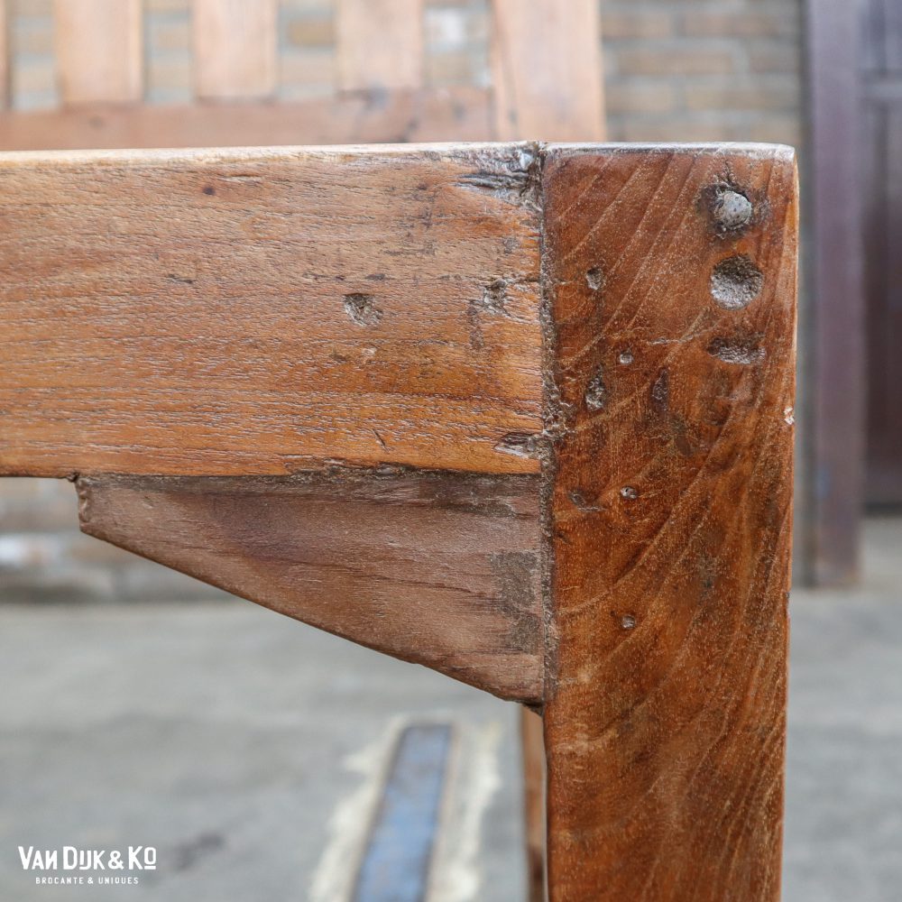 Indiase houten bank - Afbeelding 6
