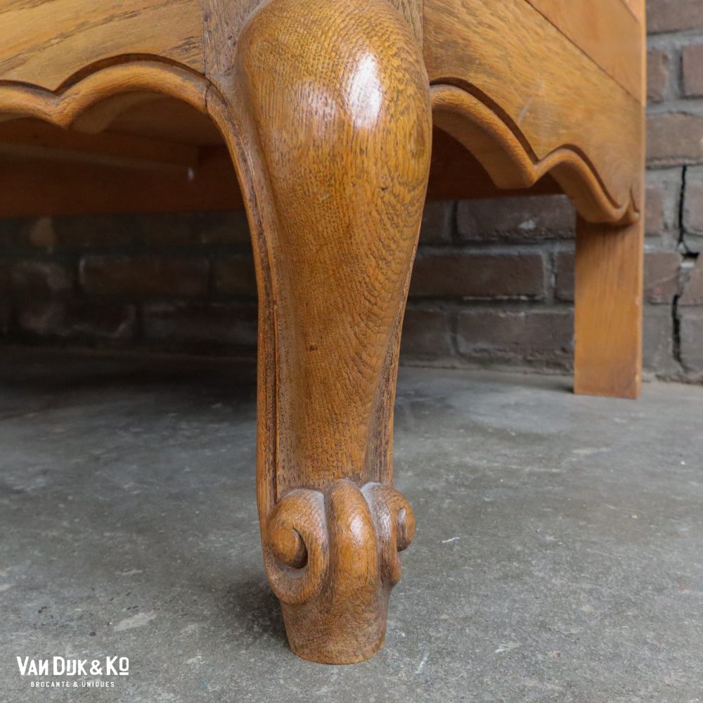 Vintage vierdeurs kledingkast - demontabel - Afbeelding 10