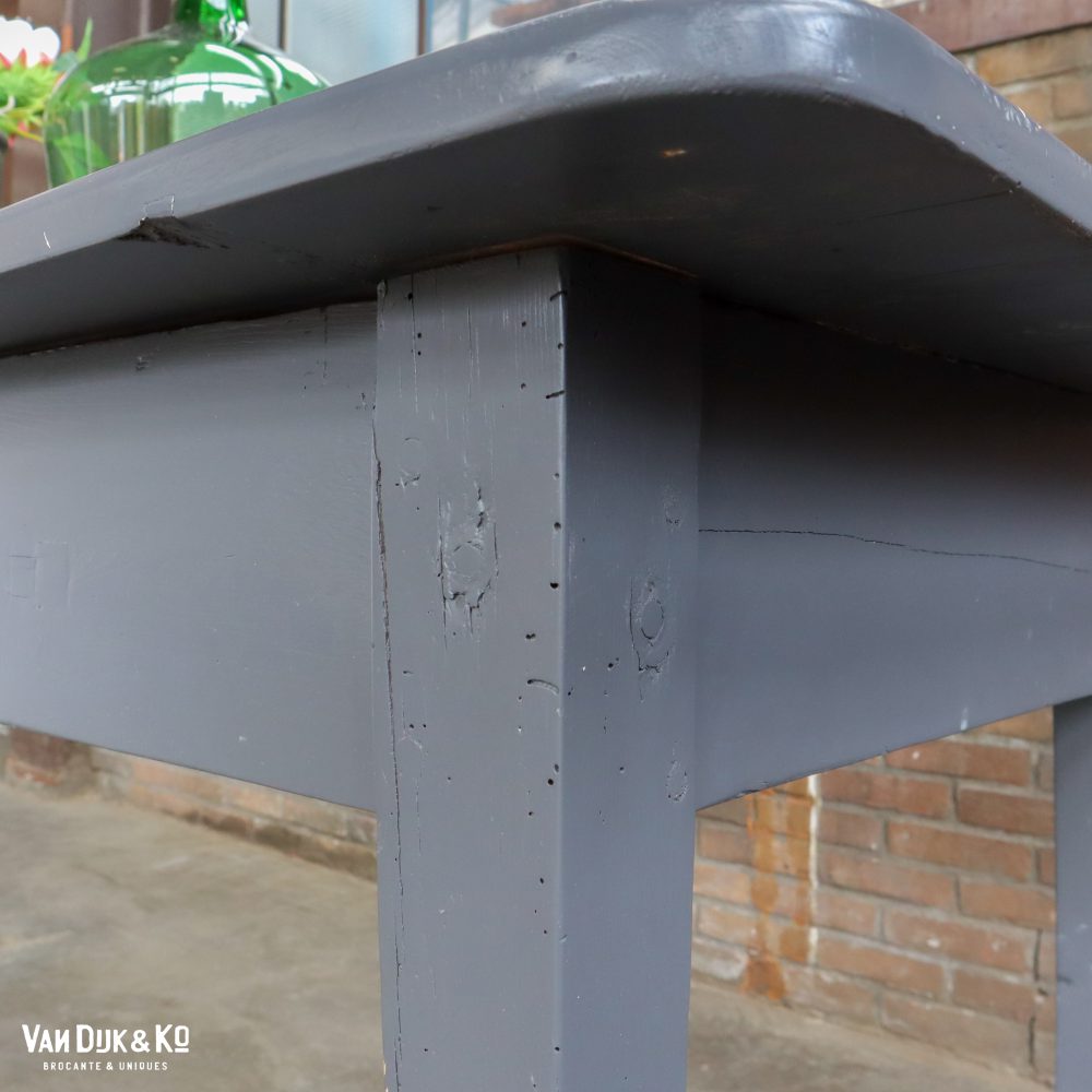 Brocante verweerde tafel - Afbeelding 9