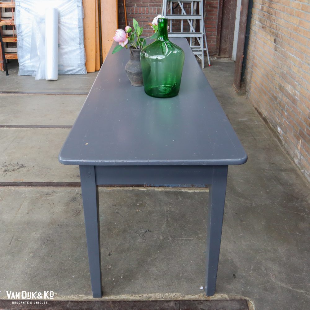 Brocante verweerde tafel - Afbeelding 3