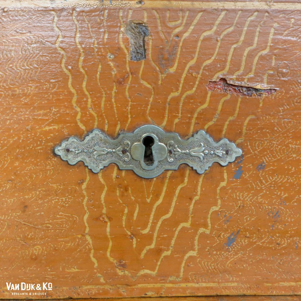 Bruine brocante buffetkast - Afbeelding 11