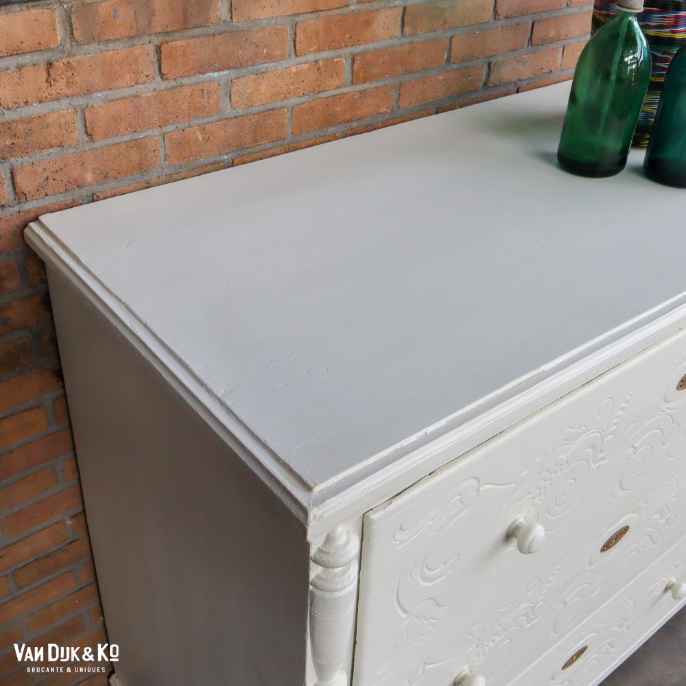 Grote witte ladekast - Afbeelding 4