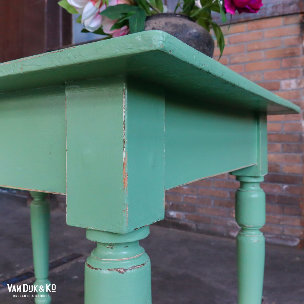 Brocante bureautje met lade - Afbeelding 6