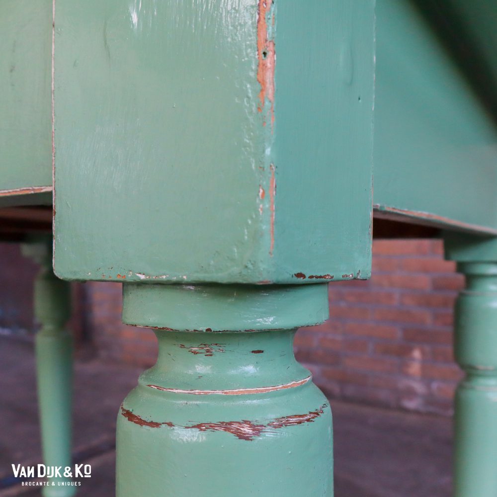 Brocante bureautje met lade - Afbeelding 7