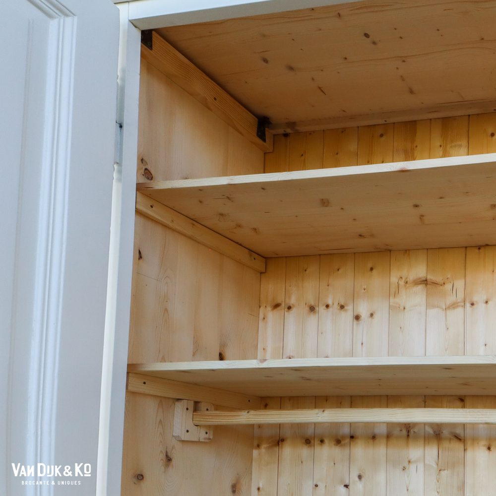 Hoge kast met ensuite deuren - demontabel - Afbeelding 7