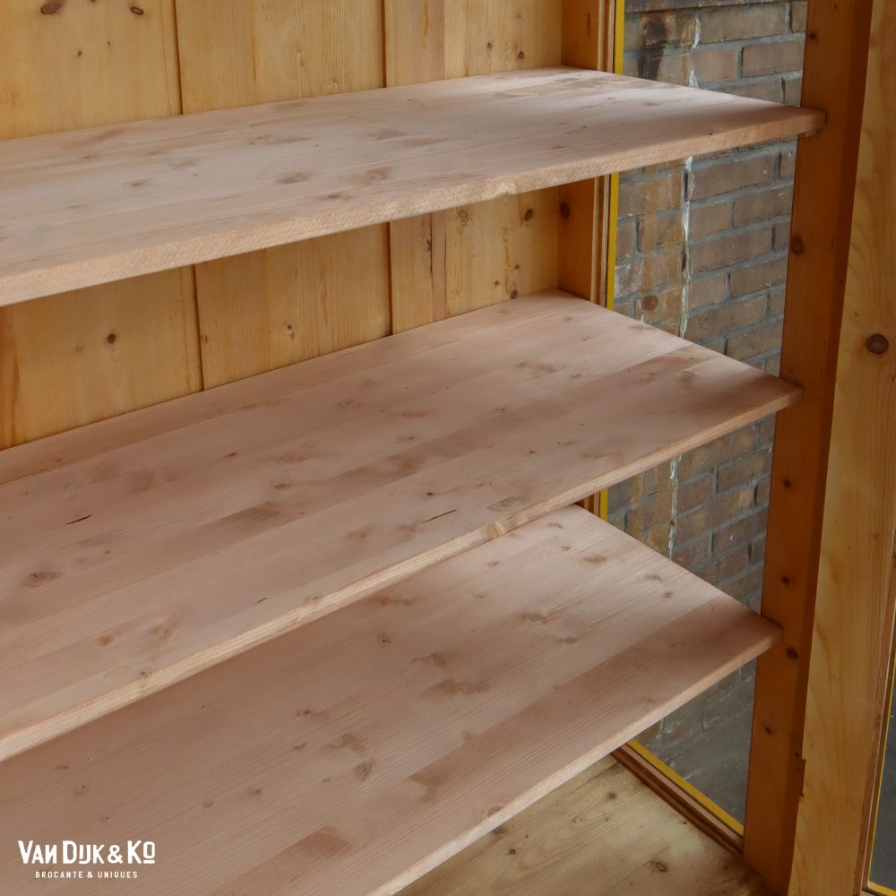 Gele vitrinekast - Afbeelding 4