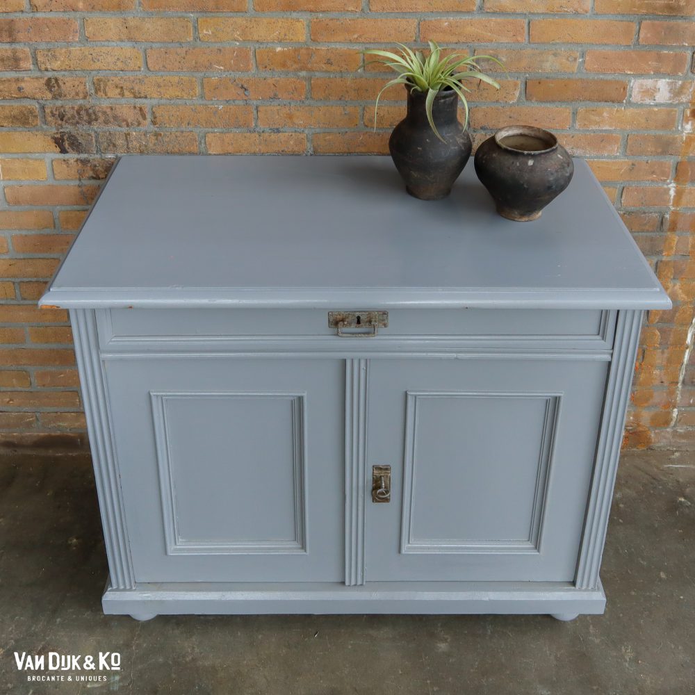 Grijze commode - Afbeelding 3