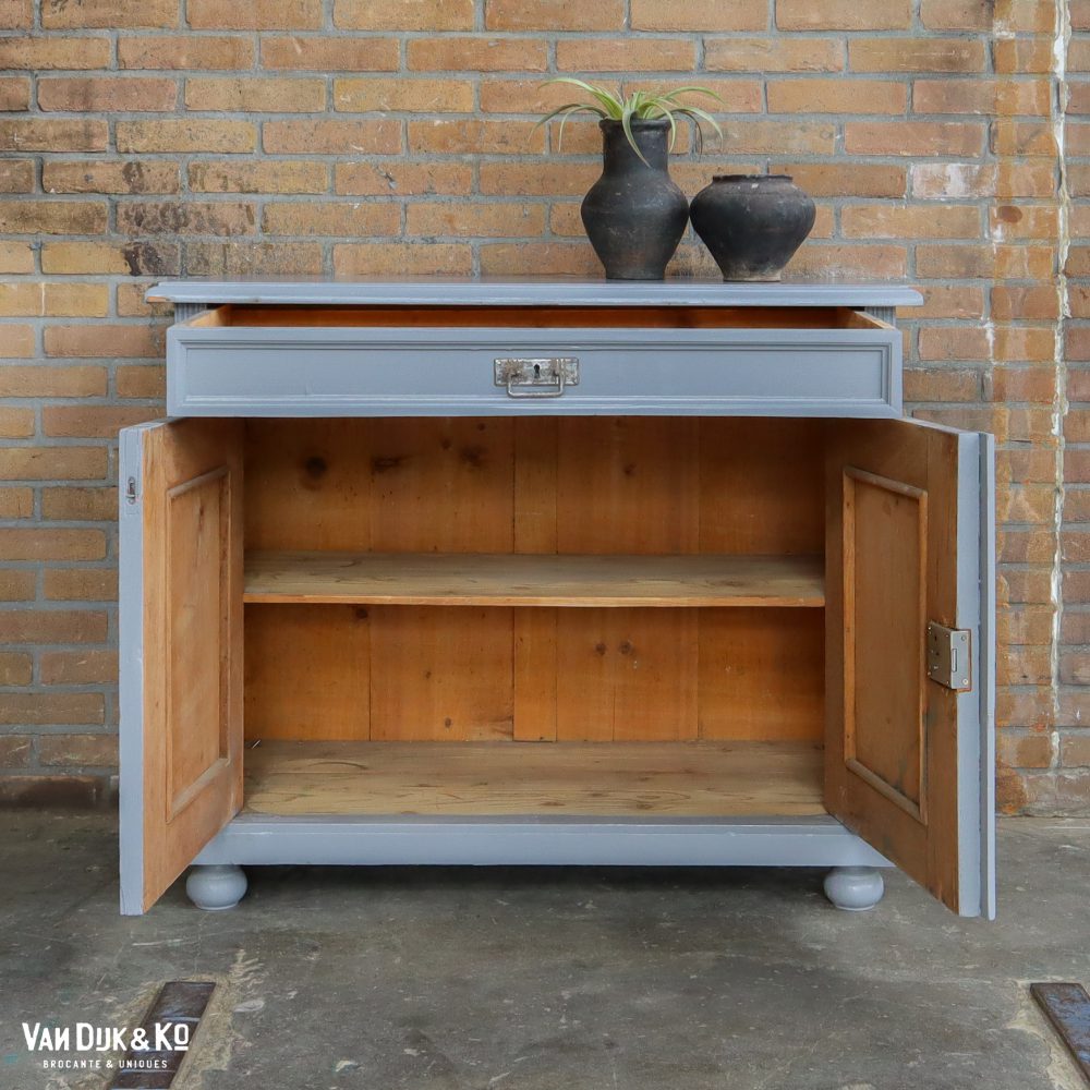 Grijze commode - Afbeelding 4