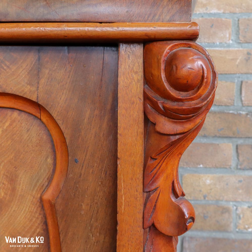 Antieke biedermeier commode - Afbeelding 11