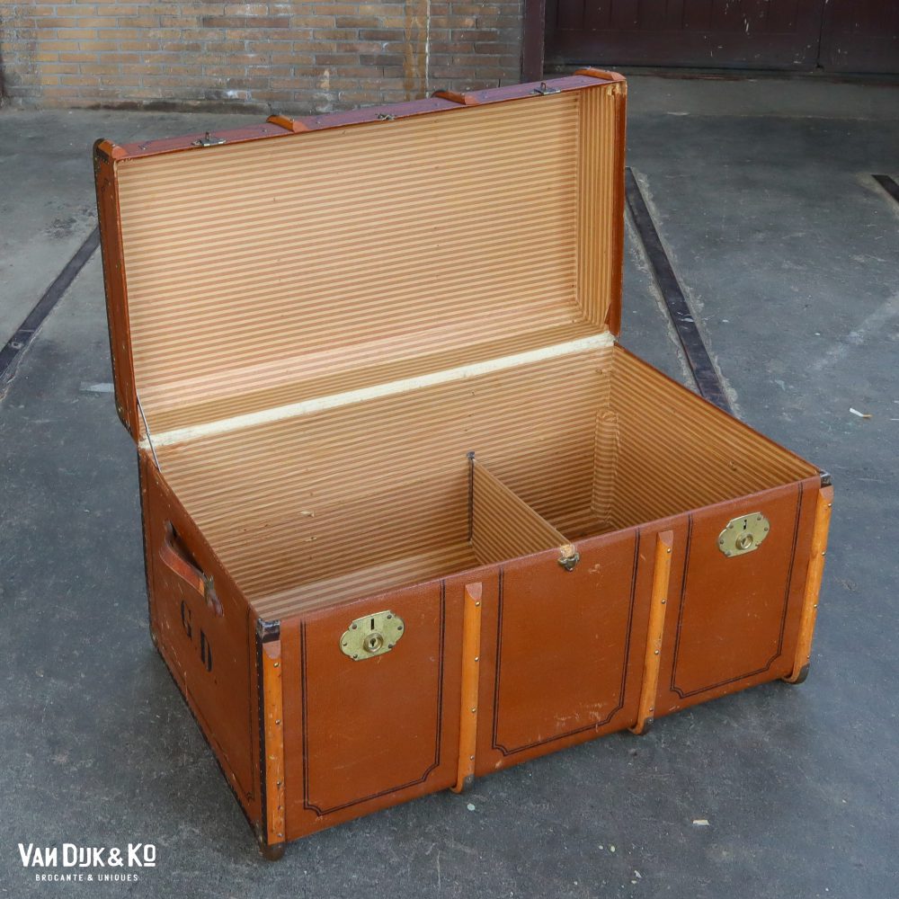 Vintage hutkoffer - Afbeelding 4