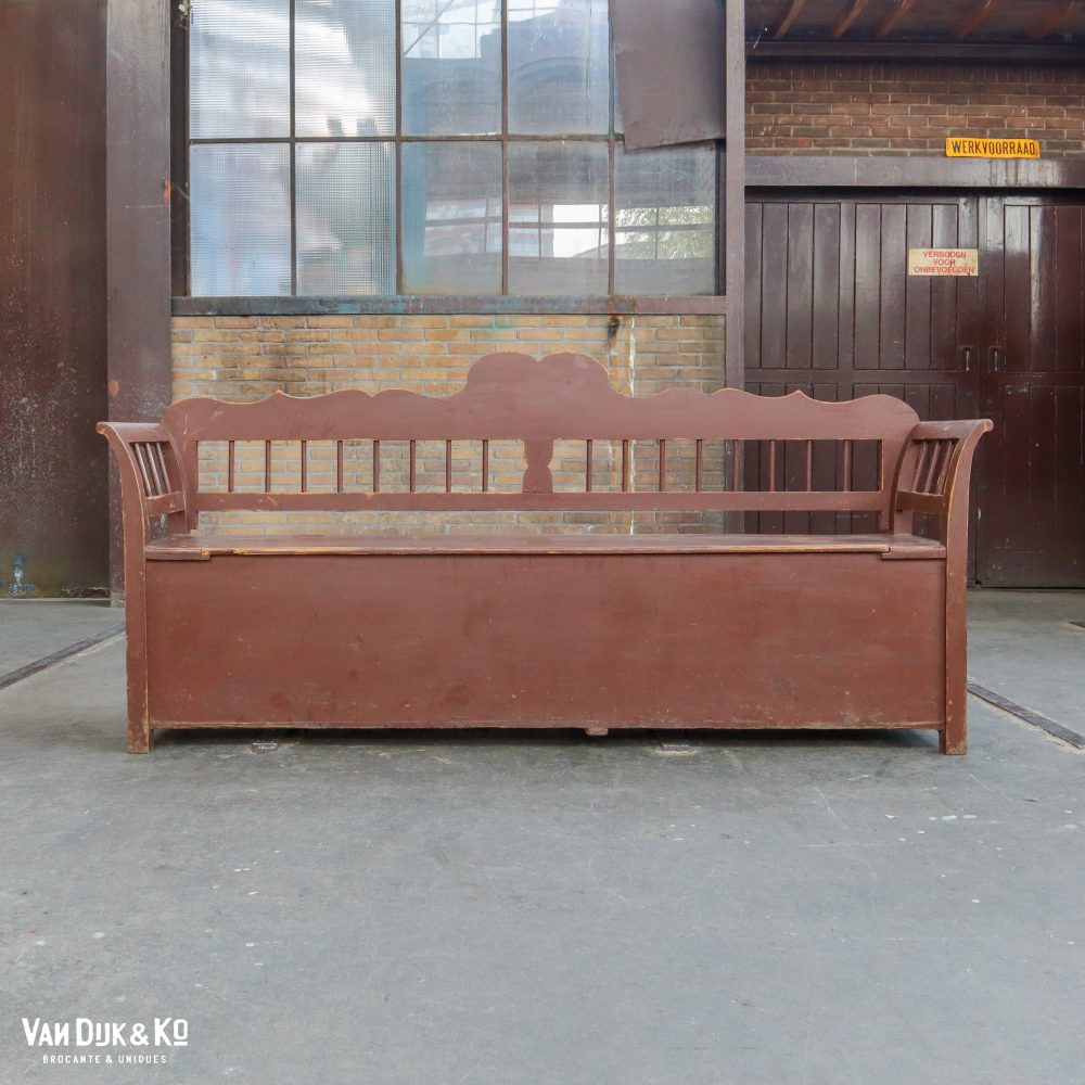 Bruine klepbank - Afbeelding 2