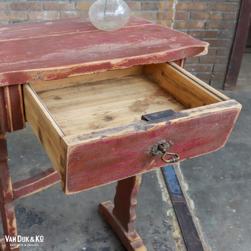 Brocante bijzettafeltje - Afbeelding 5