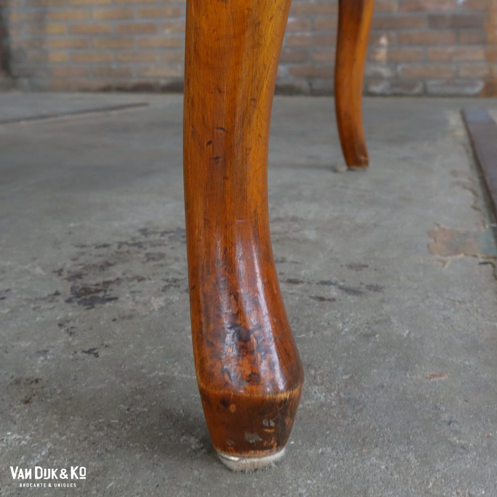 Vintage fauteuil met rotan - Afbeelding 13