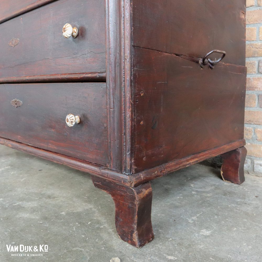 Brocante kist met lade - Afbeelding 11