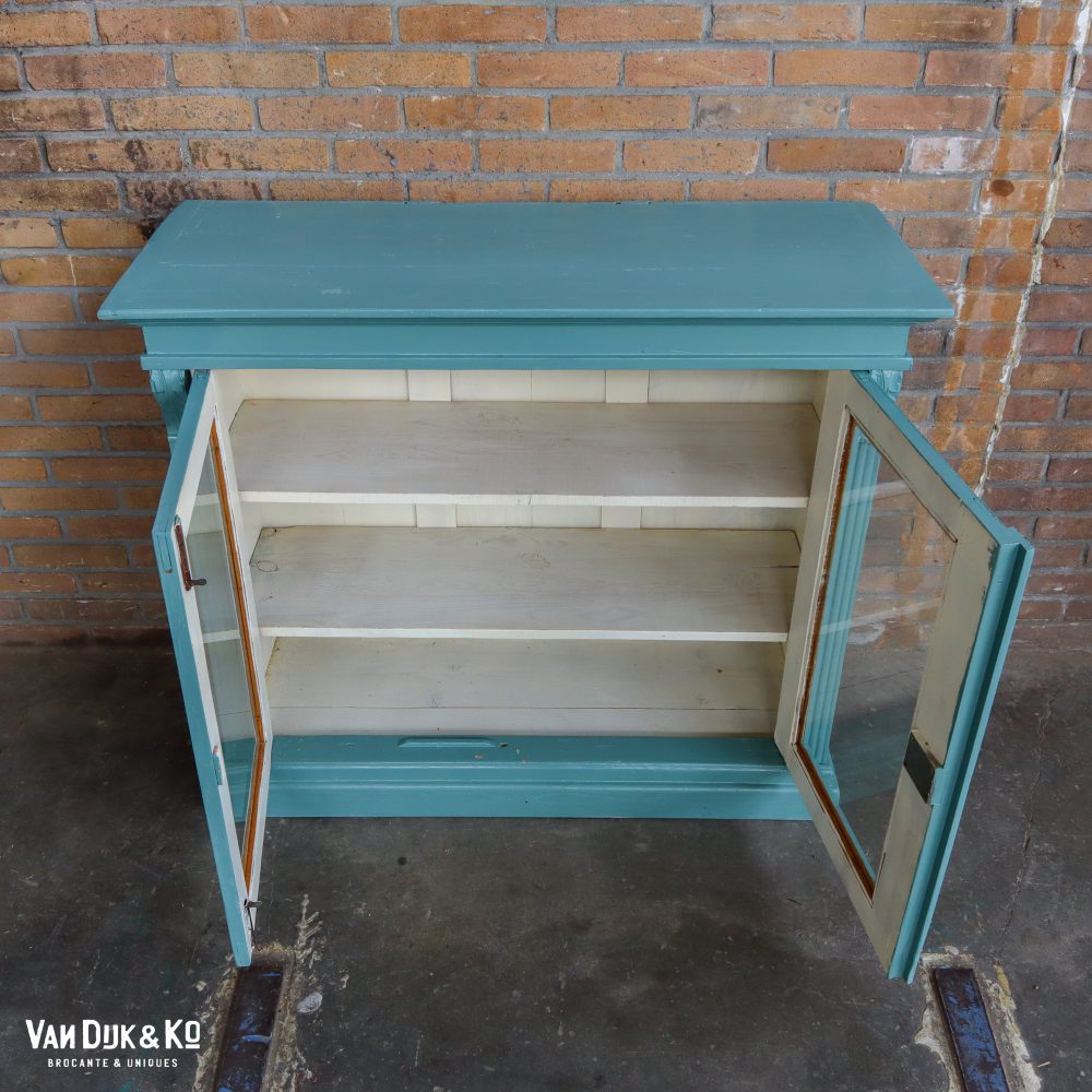 Brocante vitrinekastje - Afbeelding 4