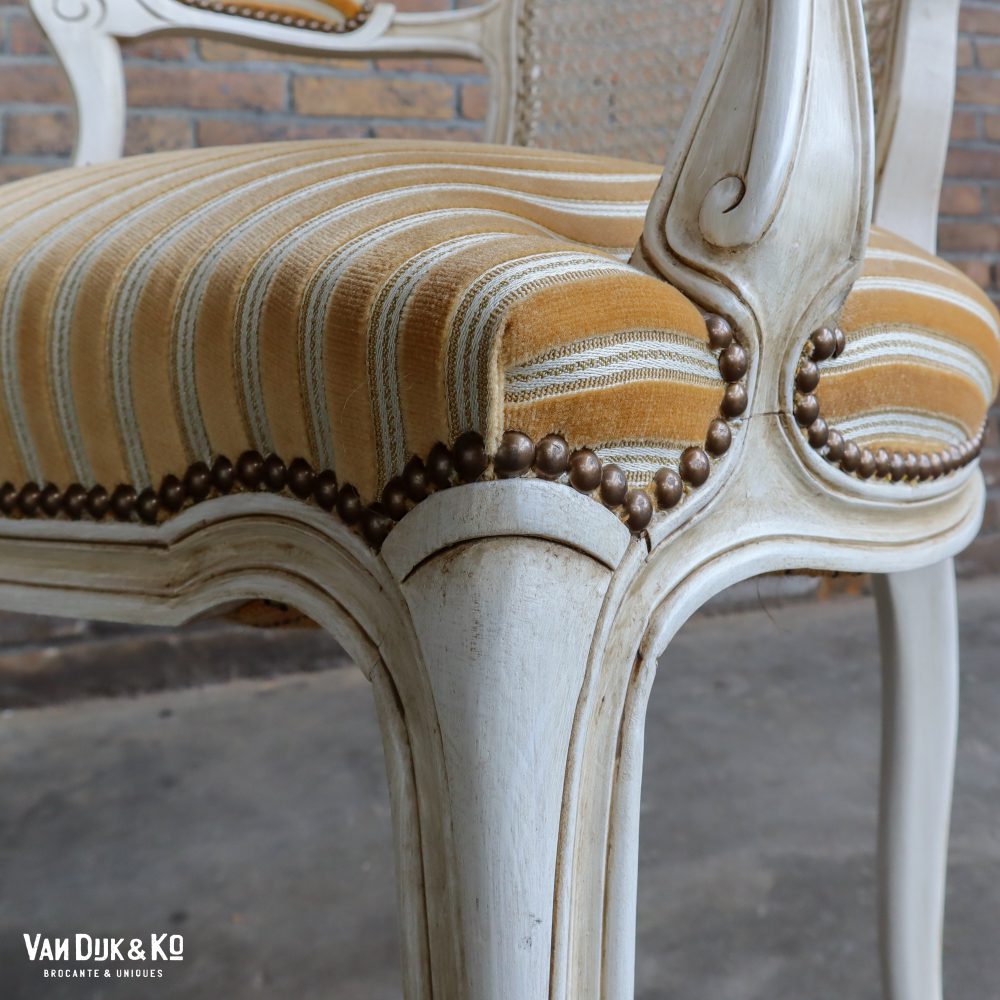 Vintage Louis XV stoel - Afbeelding 5