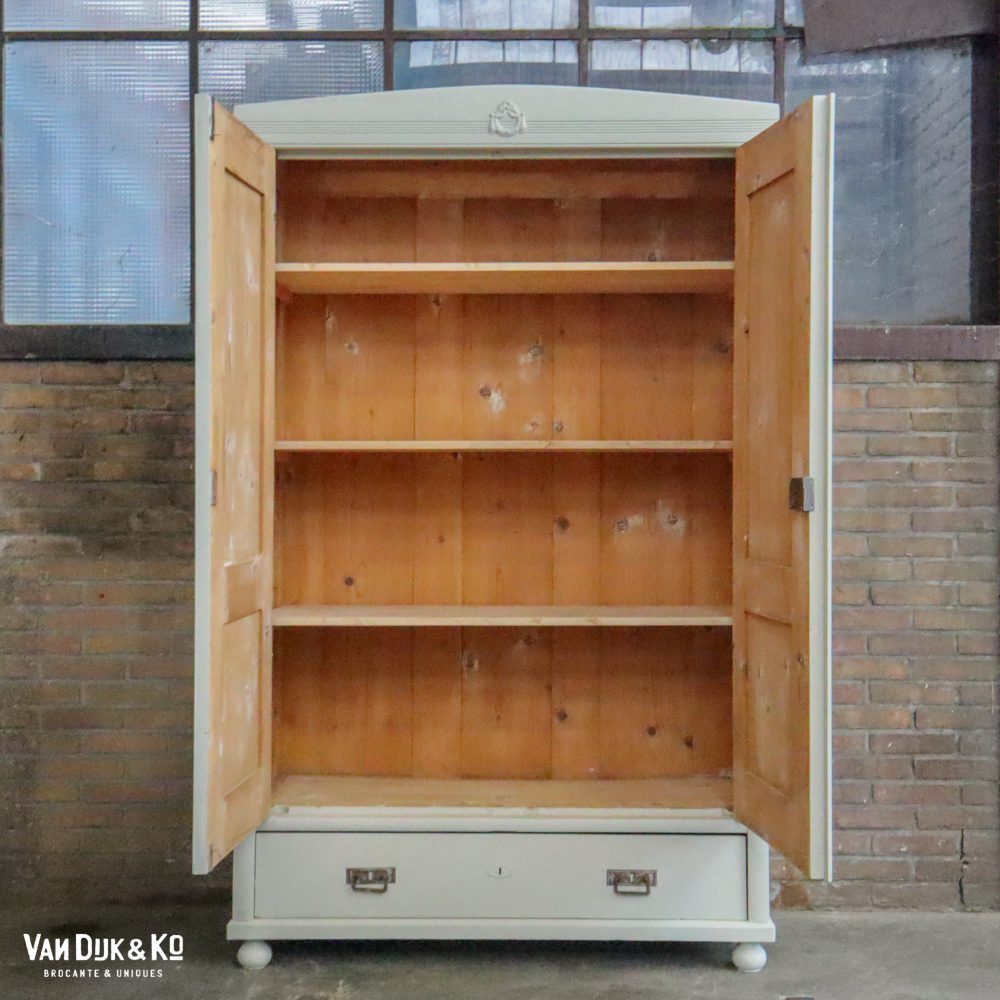 Brocante linnenkast - Afbeelding 2