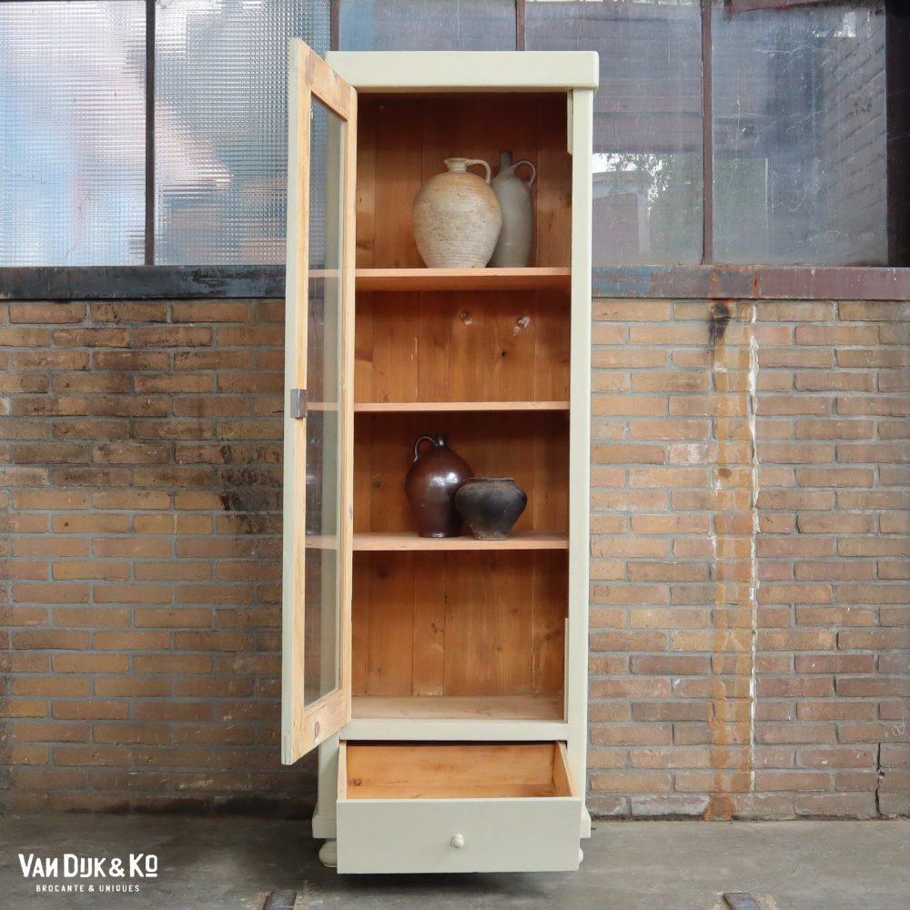 Eendeurs vitrinekast - Afbeelding 3